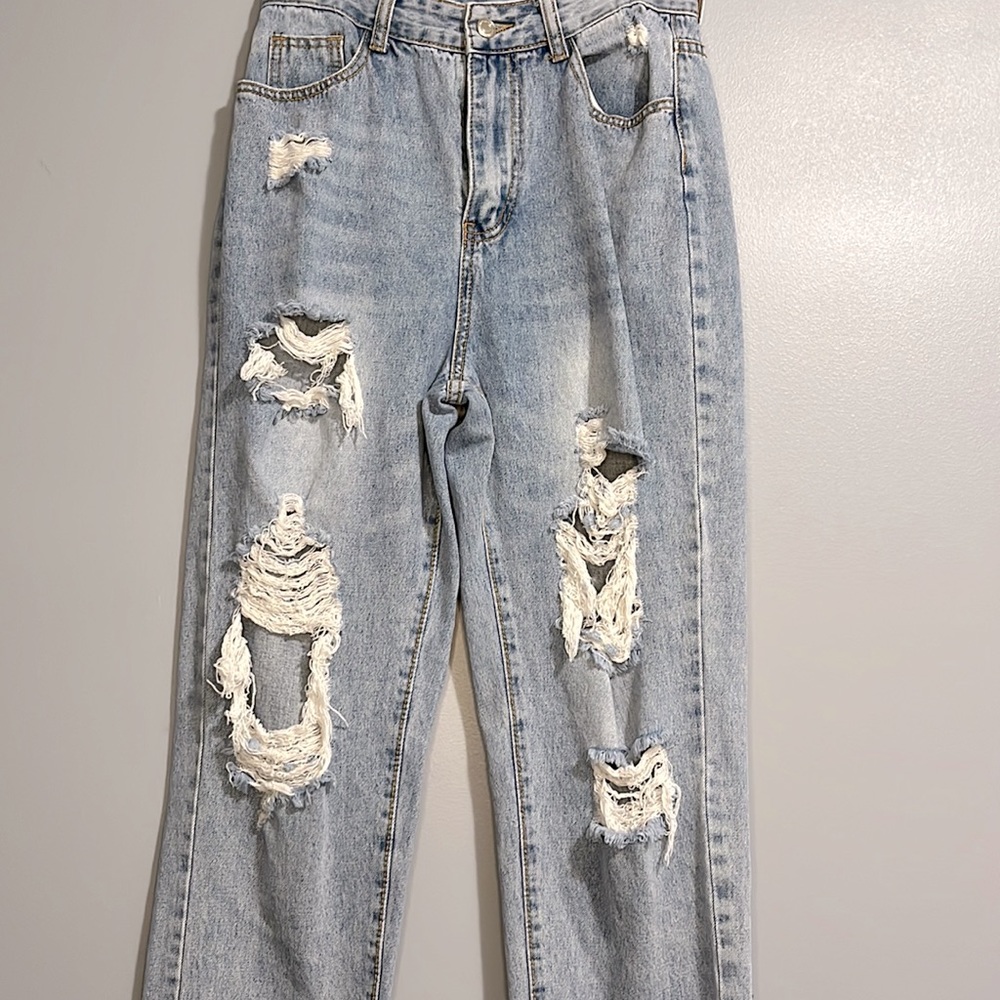 ripped jeans